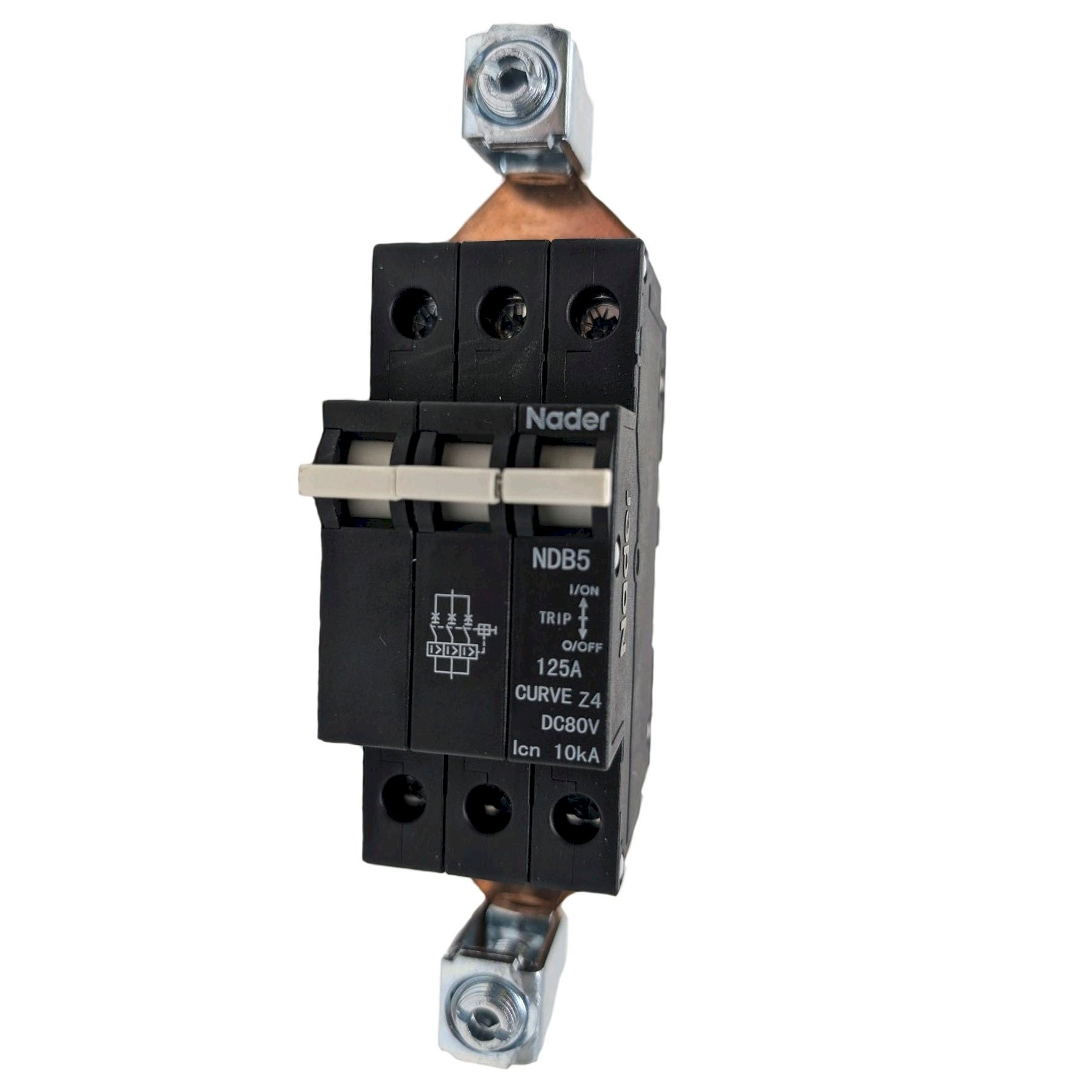 Nader Circuit Breaker NDB5-Z4 3 Pole Parallel 125A